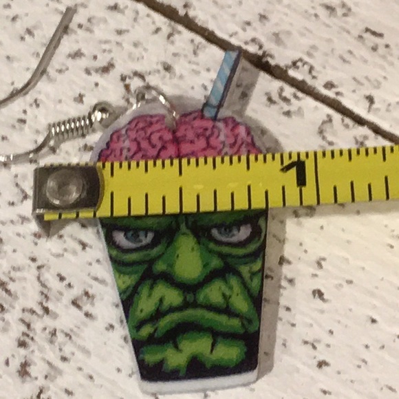 2X HP Zombie Juice Acrylic Earrings - Picture 6 of 6